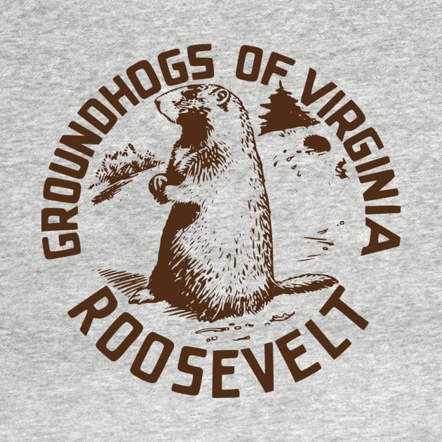 Groundhogs of Virginia for Franklin D Roosevelt by Yesteeyear